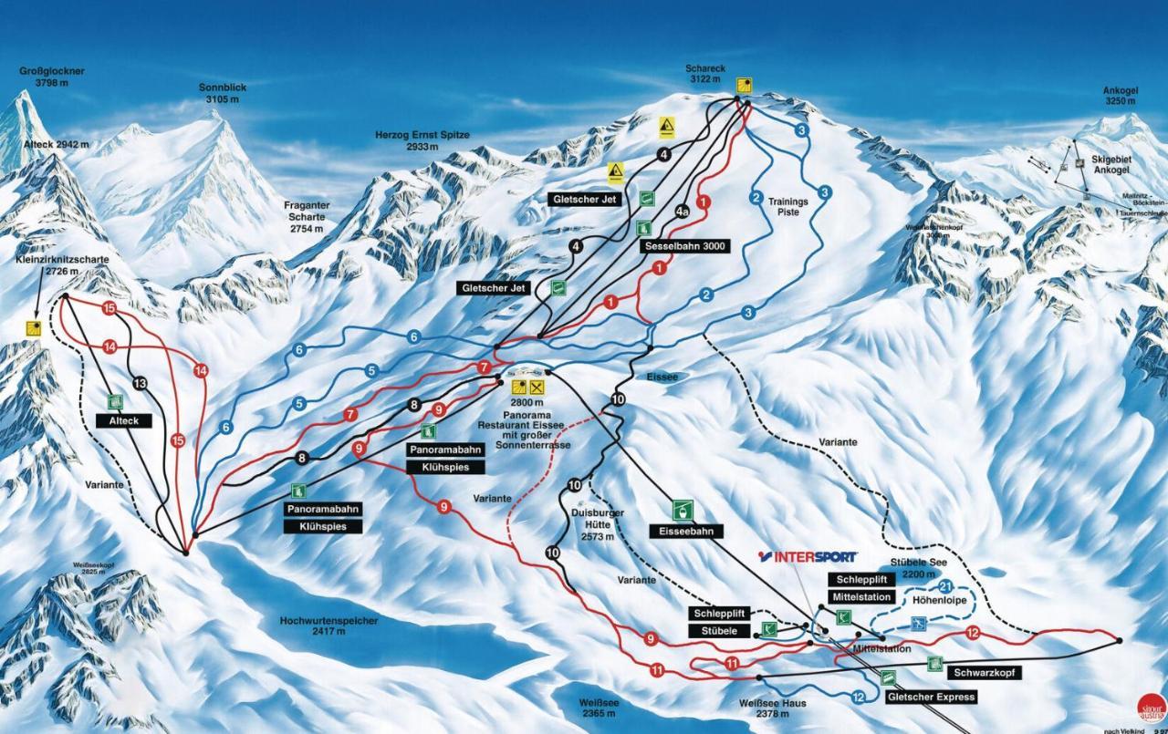 Apartment Moelltaler Gletscher 6 Ausserfragant المظهر الخارجي الصورة